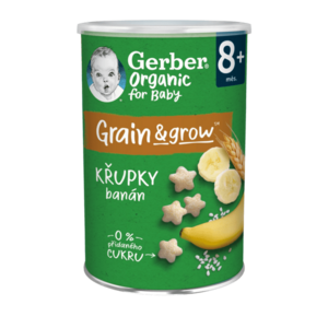 Gerber Organic Křupky banánové 35 g obraz