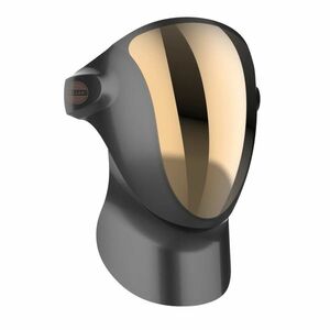 Palsar7 Bezdrátová profesionální ošetřující LED maska na obličej a krk s nabíjecí stanicí (černozlatá) obraz