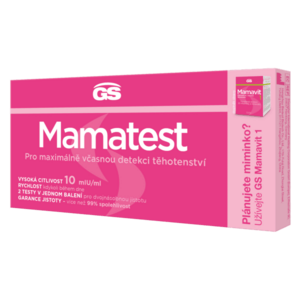 GS Mamatest Těhotenský test 2 ks obraz
