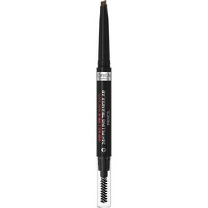 L'Oréal Paris Infaillible Brows 24H Filling Triangular Pencil 03 Brunette tužka na obočí obraz
