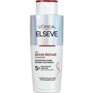 L'Oréal Paris Elseve Bond Repair Regenerační šampón s kyselinou citronovou, pro všechny typy poškozených vlasů 200 ml obraz