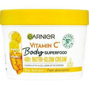 Garnier Body Food Glow Cream Mango + Vitamin C, 380 ml obraz