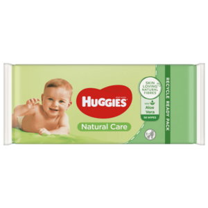 Huggies Natural Care vlhčené ubrousky 56 ks obraz