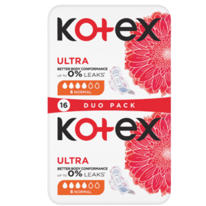 Kotex Ultra Normal double 16 ks obraz