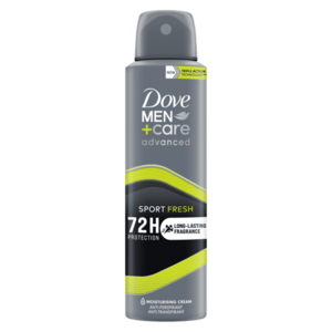 DOVE MEN+CARE Advanced Sport Fresh Antiperspirant sprej 150 ml obraz