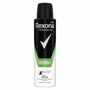 Rexona Men Invisible Fresh & Power Antiperspirant sprej 150 ml obraz