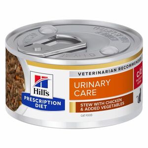 HILL'S Prescription Diet c/d Multicare Stress kuře a zelenina konzerva pro kočky 82 g obraz
