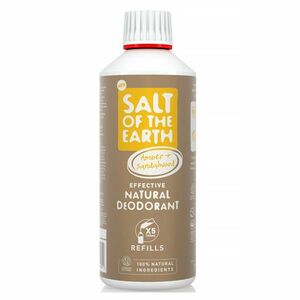 SALT OF THE EARTH Přírodní minerální deodorant Amber & Santalwood náhradní náplň 500 ml obraz