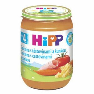 HiPP BIO Zelenina s těstovinami a šunkou 190 g obraz