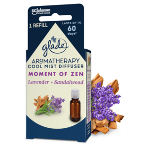 GLADE Aromatherapy Cool Mist Esenciální olej do aroma difuzéru Moment of Zen 17, 4ml obraz