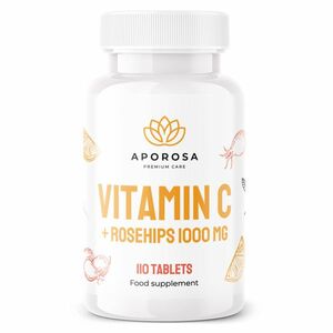 APOROSA Vitamín C s šípky 1000 mg 110 tablet obraz