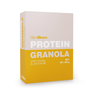 GYMBEAM Proteinová granola s medem a mandlemi 300 g obraz