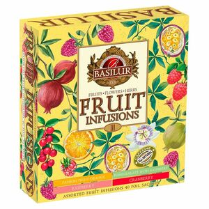 BASILUR Fruit infusions assorted II. ovocné čaje 40 sáčků obraz