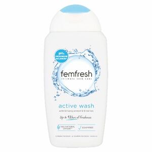 FEMFRESH Intimní mycí emulze Active s ionty stříbra 250 ml obraz