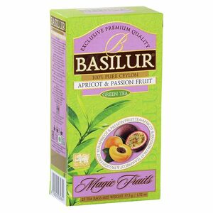 BASILUR Magic Apricot & Passion Fruit zelený čaj 25 sáčků obraz