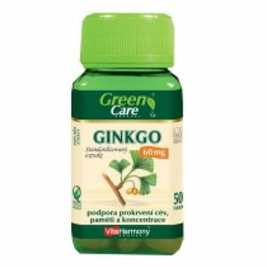 VITAHARMONY Ginkgo 60 mg 50 tobolek obraz