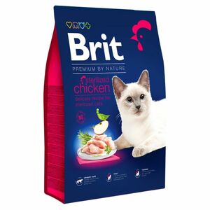 BRIT Premium by Nature Sterilized Chicken granule pro kočky 1 ks, Hmotnost balení: 8 kg obraz
