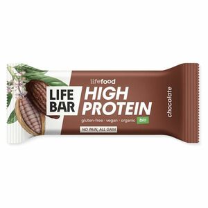 LIFEFOOD Lifebar Protein tyčinka čokoládová BIO 40 g obraz