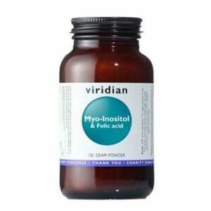 VIRIDIAN Nutrition Myo-Inositol & Folic Acid 120 g obraz