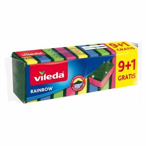 VILEDA Rainbow Houbička 9+1 ks obraz