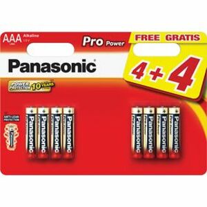 PANASONIC LR03 8BP AAA pro power alkalické baterie obraz