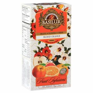 BASILUR Fruit Blood Orange ovocný čaj 25 sáčků obraz