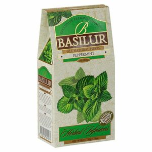BASILUR Herbal peppermint bylinný sypaný čaj 30 g obraz