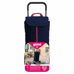 GIMI Twin modrý nákupní vozík 52 l obraz