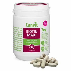CANVIT Biotin Maxi ochucené pro psy 500 g obraz