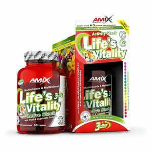 AMIX Life's vitality active stack 60 tablet obraz