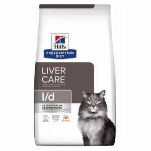 HILL'S Prescription Diet l/d granule pro kočky 1, 5 kg obraz