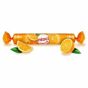 INTACT Hroznový cukr s vitamínen C pomeranč 40 g obraz