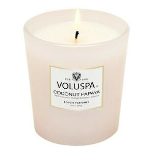VOLUSPA - Vermeil Coconut Papaya Classic Candle – Svíčka obraz