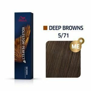 Wella Professionals Koleston Perfect Me+ Deep Browns profesionální permanentní barva na vlasy 5/71 60 ml obraz