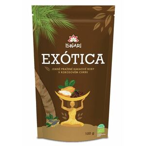 Iswari BIO Exótica Kakaové boby v kokosovém cukru 100 g obraz