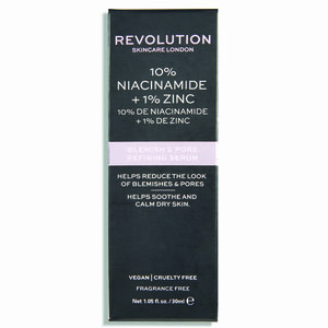 Revolution Skincare Blemish and Pore Refining 10% Niacinamide + 1% Zinc sérum 30 ml obraz