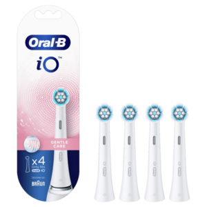 Oral B iO Gentle Care náhradní hlavice pro zubní kartáček 4 ks obraz