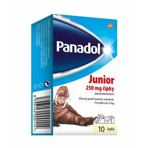 Panadol Junior 250 mg čípky 10 ks obraz