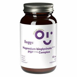 Beggs Magnesium bisglycinate 380 mg + P5P Complex 60 kapslí obraz