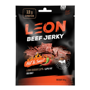 Leon Jerky Beef Hot & Sweet 25 g obraz