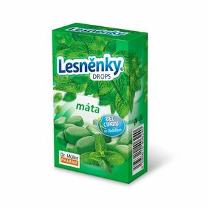 Dr. Müller Lesněnky máta bez cukru drops 38 g obraz