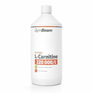 GymBeam Spalovač tuků L-Karnitin orange 500 ml obraz