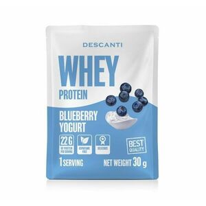 DESCANTI Whey Protein Blueberry Yogurt 30 g obraz