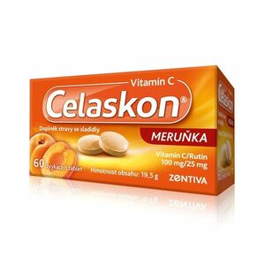 Celaskon meruňka 100 mg 60 tablet obraz