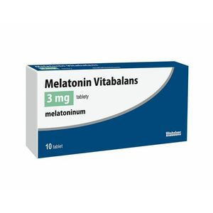 Melatonin Vitabalans 3 mg 10 tablet obraz