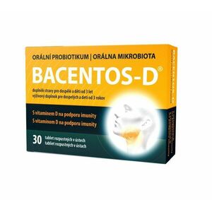 BACENTOS-D Orální probiotikum 30 tablet obraz