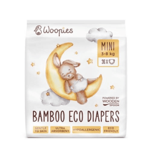 WoodenSpoon Woopies Mini 3-8 kg eko pleny 36 ks obraz