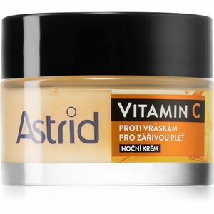 Astrid Vitamin C noční krém s omlazujícím účinkem pro zářivý vzhled pleti 50 ml obraz