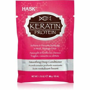 HASK Keratin Protein hloubkově vyživující kondicionér pro poškozené, chemicky ošetřené vlasy 50 ml obraz