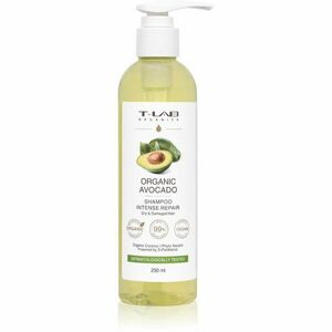 T-LAB Organics Organic Avocado Intense Repair Shampoo obnovující šampon pro poškozené a křehké vlasy ml obraz